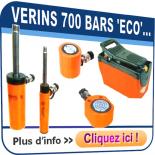 Vérins hydrauliques 700 bars - Gamme 'OUTILLAGE'