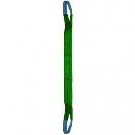 Élingue ronde en polyester, 2 t, verte, pour ancrage de treuil