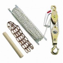 PALANMATIC palan manuel à corde - Capacité 250 kg à 630 kg - Moufles de  halage à corde - Poulies, Réas, Moufles - Accessoires de levage